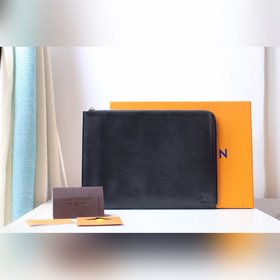 LV POCHETTE JOUR Большая сумка Модель N41501 Черный с волнистым у