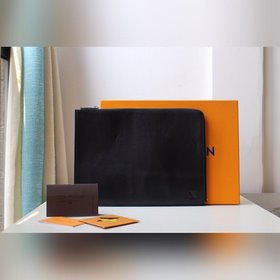 LV POCHETTE JOUR Большая сумка Модель N41501 Черный с волнистым у