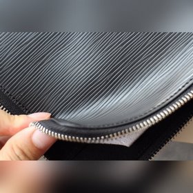 LV POCHETTE JOUR Большая сумка Модель N41501 Черный с волнистым у