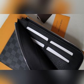 LV POCHETTE JOUR Маленькая сумка Модель N60113 Black Graphite С