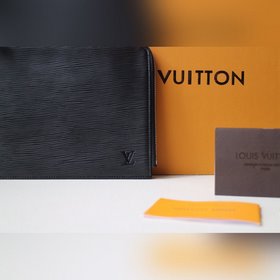 LV POCHETTE JOUR Маленькая сумка Модель N60113 Черный с волнисты
