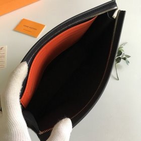 LV Модель： N60241 41696 Кожаная сумка Pochette Voyage среднего р