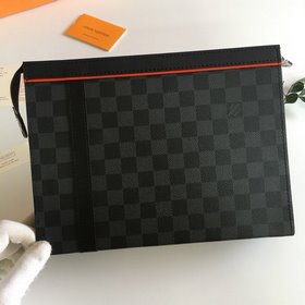 LV Модель： N60241 41696 Кожаная сумка Pochette Voyage среднего р