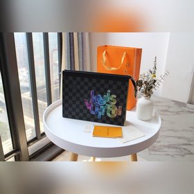 LV Модель N60308 Средняя сумка POCHETTE VOYAGE Многофункциональн