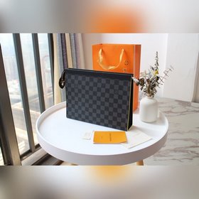 LV Модель N60308 Средняя сумка POCHETTE VOYAGE Многофункциональн