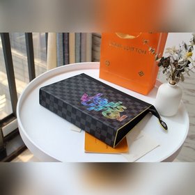 LV Модель N60308 Средняя сумка POCHETTE VOYAGE Многофункциональн