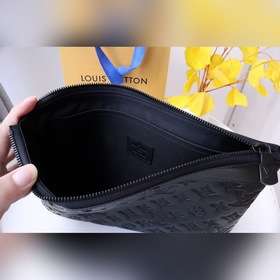 LV Артикул： M81570 Черный тиснение Новая сумка Изготовлена из т