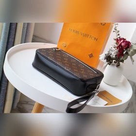 LV Сумка Артикул： N41663 Просторное отделение на молнии, множест
