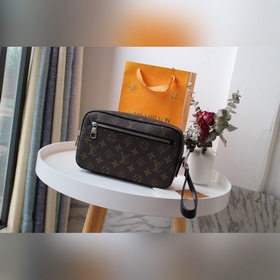 LV Сумка Артикул： N41663 Просторное отделение на молнии, множест