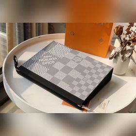 LV Модель： N41696 Большая сумка Сумка Pochette Voyage среднего р