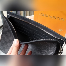 LV Модель： N41696 Большая сумка Сумка Pochette Voyage среднего р