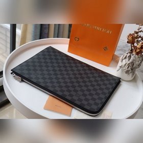 LV POCHETTE JOUR Большая сумка Артикул： N41501 Черный Эта сумка