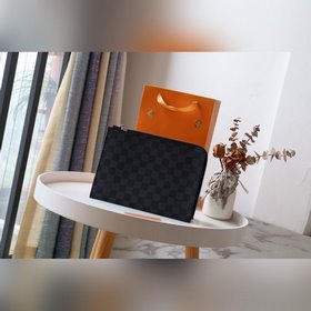 LV POCHETTE JOUR Маленькая сумка Артикул： N60113 Черный Сумка P