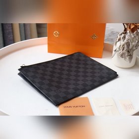 LV POCHETTE JOUR Маленькая сумка Артикул： N60113 Черный Сумка P