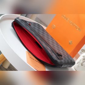LV Модель： N44488 Мужская сумка Просторная сумка с застежкой-мол