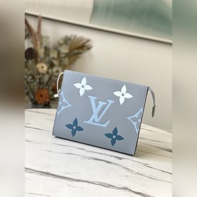 LV Артикул： M80504 Летний синий By The Pool Туалетная сумка 26 