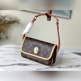 LV Артикул： M40078 【Tikal маленькая сумка】 Средние золотые боб