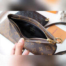 LV Артикул： M57096 Серия PREFALL POCHETTE Кожа, цветок, желтый ц