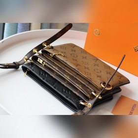 LV Артикул： M57096 Серия PREFALL POCHETTE Кожа, цветок, желтый ц