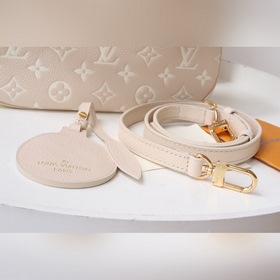 LV Модель： M46091 Розовый Сумка BB Узор на коже создан с помощью 
