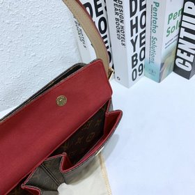 LV модель M51164 VINTAGE маленькая сумка через плечо цвета верблю
