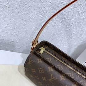LV модель M51164 VINTAGE маленькая сумка через плечо цвета верблю