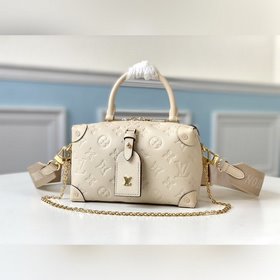 LV Модель M56319 Белый Ранний осень | Сумка-коробка Импортная кож