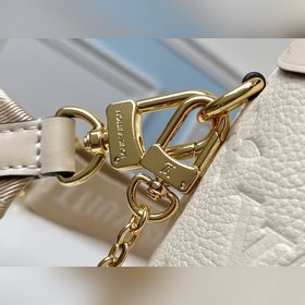 LV Модель M56319 Белый Ранний осень | Сумка-коробка Импортная кож