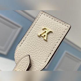 LV Модель M56319 Белый Ранний осень | Сумка-коробка Импортная кож