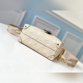 LV Модель M56319 Белый Ранний осень | Сумка-коробка Импортная кож