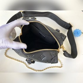 LV Модель M56319 Черный Ранний осень | Сумка-коробка Импортная ко