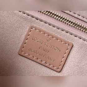 LV Модель： M45531 Розовый Сумка Изготовлена из парусины с кожаны