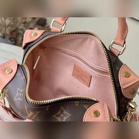 LV Модель： M45531 Розовый Сумка Изготовлена из парусины с кожаны