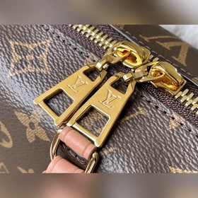 LV Модель： M45531 Розовый Сумка Изготовлена из парусины с кожаны