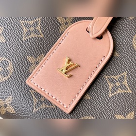 LV Модель： M45531 Розовый Сумка Изготовлена из парусины с кожаны