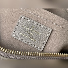 LV Артикул： M45707 Сумка Papillon BB серым шелкографическим прин