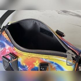 LV Артикул： M45788 Keepall XS Закат, напечатанный на материале
