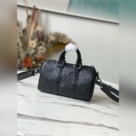 LV Модель： M57960 Черная сумка Keepall XS Классическая сумка Kee