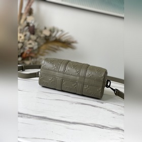 LV Модель： M57961 Сумка Keepall XS военно-зеленом цвете Классиче