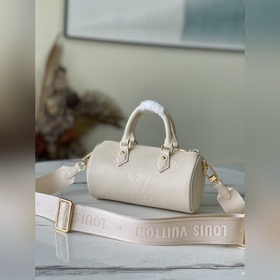 LV Артикул： M45707 Сумка Papillon BB белого цвета Классическая с