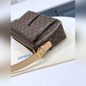LV [Б/у сумка большого размера] Модель M51160 Старая сумка-ручка