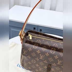 LV [Б/у сумка большого размера] Модель M51160 Старая сумка-ручка