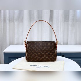 LV [Б/у сумка большого размера] Модель M51160 Старая сумка-ручка