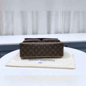 LV [Б/у сумка большого размера] Модель M51160 Старая сумка-ручка