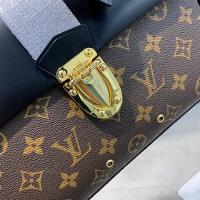 LV ONEHANDLE Сумка Модель： M43125 Гладкая кожа с монограммой и х