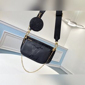 LV Модель M44813 Кожаная сумка MULTI POCHETTE ACCESSORIES Трехко
