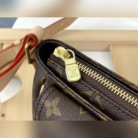 LV Модель M51166 Подержанная сумка-квадрат с узором «старый» Но