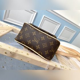 LV Модель M51166 Подержанная сумка-квадрат с узором «старый» Но