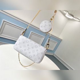 LV Модель M44823 Белый цветок Компактный и легкий комплект из тре