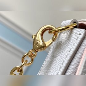 LV Модель M61276 Белая Pochette Felicie из стали Элегантная и ком